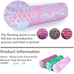Iridescent Cloud Yoga Foam Roller for Body Massage