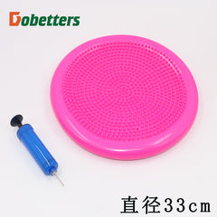 Yoga Balance Mat and Inflatable Massage Cushion Set